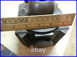 OLDER USA ENCO MODEL Q60 METAL LATHE QUICK CHANGE TOOL POST With 60-B D E HOLDERS