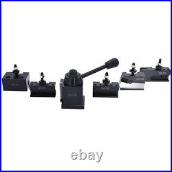 OXA Tool Post Set 250-000 Wedge Type Quick Change Tool Post Set Steel Materia