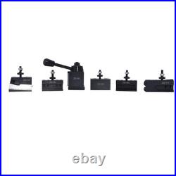 OXA Tool Post Set 250-000 Wedge Type Quick Change Tool Post Set Steel Materia