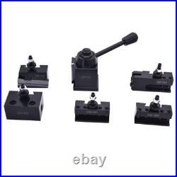 OXA Tool Post Set 250-000 Wedge Type Quick Change Tool Post Set Steel Materia