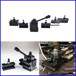 OXA Tool Post Set 6-Pack Wedge Type Quick Change Tool Post Set for Mini Lathe