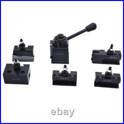 OXA Tool Post Set 6-Pack Wedge Type Quick Change Tool Post Set for Mini Lathe