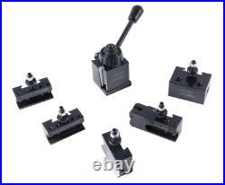 - OXA Wedge Type Quick Change Tool Post Set for Mini Lathe, 6-9 Inch Swing, 6