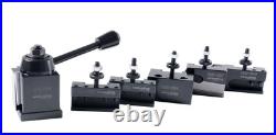 - OXA Wedge Type Quick Change Tool Post Set for Mini Lathe, 6-9 Inch Swing, 6