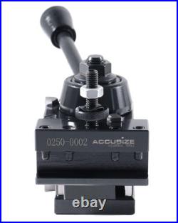 - OXA Wedge Type Quick Change Tool Post Set for Mini Lathe, 6-9 Inch Swing, 6