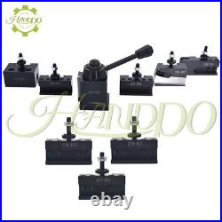 OXA Wedge Type Tool Post Set 250-000 For CNC Swing Dia 8 and Two Extra 250-001