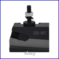 OXA Wedge Type Tool Post Set 250-000 For Mini Lathe 8 and Two Extra 250-001