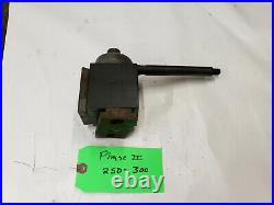 Phase II 250-300 13-18 Swing Quick Piston Type Change Tool Post, Bent Handle
