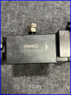 Phase II (2) Quick Change Tool Post Stock No. 250-222 With 3 Attachment Tools