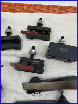 Phase II Quick Change Tool Posts model 250-100 with extras