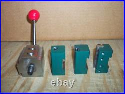 QUICK CHANGE TOOL POST MINI LATHE 7x10 12 14 STEEL! 4 PISTON QUICK CHANGE TOOL POST MINI LATHE 7x10 12 14 STEEL! 4 PISTON