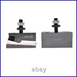 Quick Change 6Pcs AXA 250-100 Piston Tool Post Holder Set For Lathe 6 12