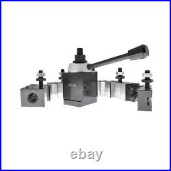 Quick Change AXA 250-100 Size Piston Type Tool Post Set For Lathe 6- 12 6Pcs