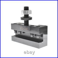 Quick Change AXA 250-100 Size Piston Type Tool Post Set For Lathe 6- 12 6Pcs