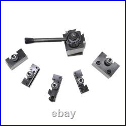 Quick Change BXA 250-222 Wedge Type Tool Post Holder Set For Swing Dia 10 15