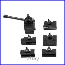 Quick Change BXA 250-222 Wedge Type Tool Post Holder Set For Swing Dia 10 15