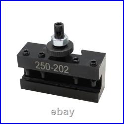 Quick Change BXA 250-222 Wedge Type Tool Post Holder Set For Swing Dia 10 15