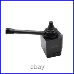 Quick Change BXA 250-222 Wedge Type Tool Post Holder Set For Swing Dia 10 15