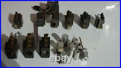 Quick Change Lathe Tool Post And 9 Tool Holders Made In USA