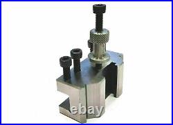 Quick Change T37 Tool Post Set+ 4 Holders Lathe 90-115 MM Center Height