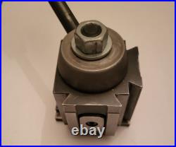 Quick Change Tool Post & 5 Tool Holders Knurling Boring Bar Cut Off Turning