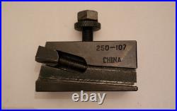 Quick Change Tool Post & 5 Tool Holders Knurling Boring Bar Cut Off Turning