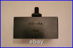 Quick Change Tool Post & 5 Tool Holders Knurling Boring Bar Cut Off Turning Quick Change Tool Post & 5 Tool Holders Knurling Boring Bar Cut Off Turning