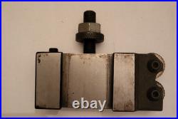 Quick Change Tool Post & 5 Tool Holders Knurling Boring Bar Cut Off Turning