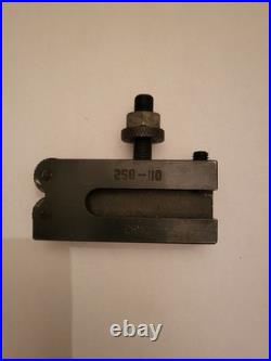 Quick Change Tool Post & 5 Tool Holders Knurling Boring Bar Cut Off Turning Quick Change Tool Post & 5 Tool Holders Knurling Boring Bar Cut Off Turning