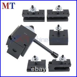 Quick Change Tool Post CA 250-444 Wedge Design Fits 14-20 Lathe Swing