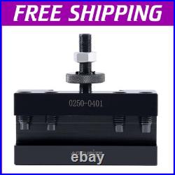 Quick Change Tool Post Holder 1'' Turning Tools, Durably Crafted from Steel