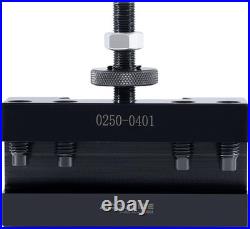 Quick Change Tool Post Holder 1'' Turning Tools, Durably Crafted from Steel