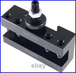 Quick Change Tool Post Holder 1'' Turning Tools, Durably Crafted from Steel