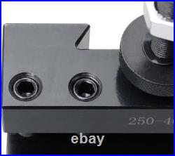 Quick Change Tool Post Holder 1'' Turning Tools, Durably Crafted from Steel