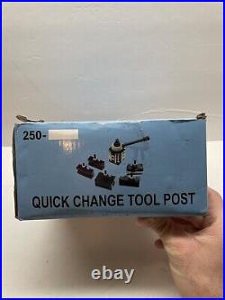 Quick Change Tool Post Holder Set AXA 250-100 Piston 6Pcs For Lathe 6 12