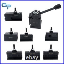 Quick Change Tool Post Holder Set Mini Lathe Up to 8 OXA 250-000 8Pcs Quick Change Tool Post Holder Set Mini Lathe Up to 8 OXA 250-000 8Pcs