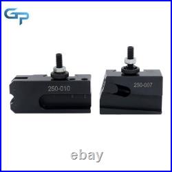 Quick Change Tool Post Holder Set Mini Lathe Up to 8 OXA 250-000 8Pcs