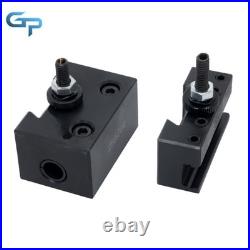 Quick Change Tool Post Holder Set Mini Lathe Up to 8 OXA 250-000 8Pcs