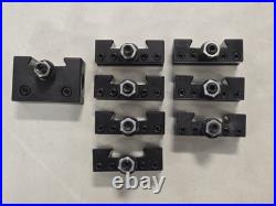 Quick Change Tool Post Holders Set of 8 (250-104, 250-101, 250-102)
