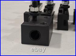 Quick Change Tool Post Holders Set of 8 (250-104, 250-101, 250-102)