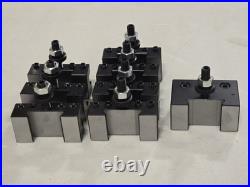 Quick Change Tool Post Holders Set of 8 (250-104, 250-101, 250-102)
