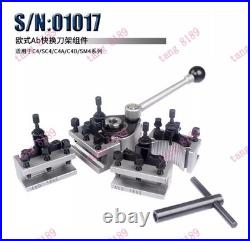 Quick Change Tool Post Lathe Machine European Style S/N01017 Ab Tools Holder