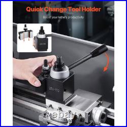 Quick Change Tool Post Set 6 Pieces Includes Lathe Tool Holders Wedge Type Tool