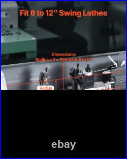 Quick Change Tool Post Set, 8 Pcs, Durable Steel Material