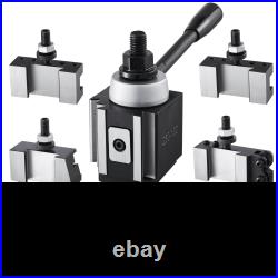 Quick Change Tool Post Set, 8 Pcs, Durable Steel Material