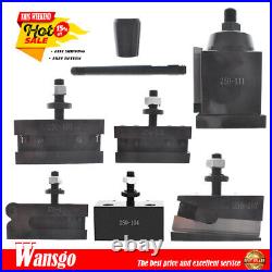 Quick Change Tool Post Set AXA Size 250-111 Set Wedge Type For Lathe 6- 12