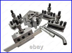 Quick Change Tool Post Set Boxford Lathe Aud Cud Takes Up To 16mm Holders
