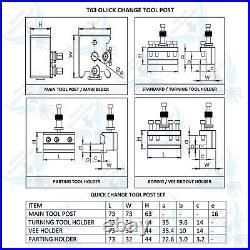 Quick Change Tool Post T63 5PCS Set Colchester Bantam 24mm Capacity Wooden