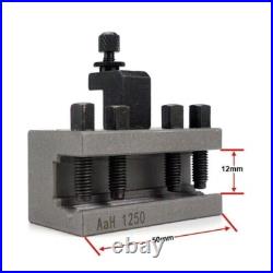 Quick Change Tool Post With 5pcs Holders 40 Position for Swing Lathe 120-220mm Quick Change Tool Post With 5pcs Holders 40 Position for Swing Lathe 120-220mm