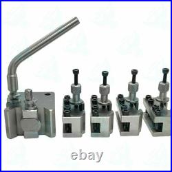 Quick Change Toolpost Set 13 Pcs Set T37 ML7 Lathe center height90-115GURUNANAK/